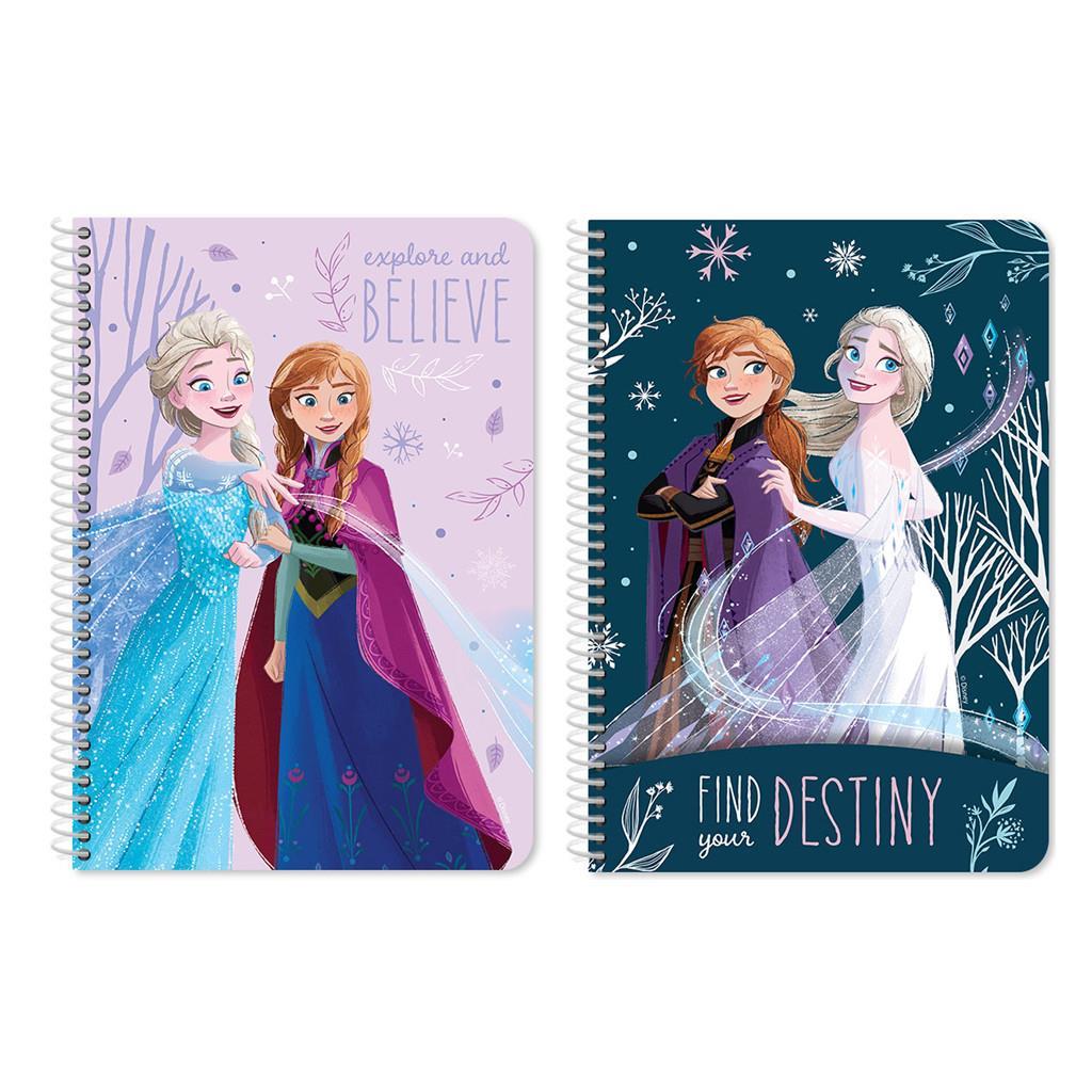 Τετράδιο Σπιράλ Disney Frozen 2 A4 2 Θέματα 60 Φύλλα 2 Σχέδια (000562995)
