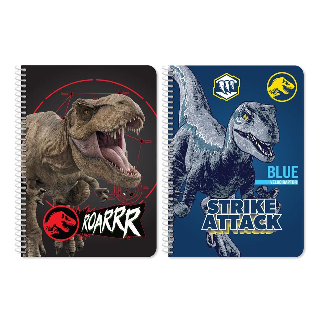 Τετράδιο Σπιράλ Jurassic World A4 2 Θέματα 60 Φύλλα 2 Σχέδια (000570908)