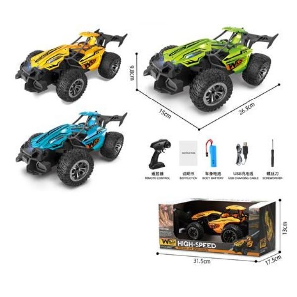 Τηλεκατευθυνόμενο Όχημα Off-Road 27cm 2.4GHz 2 Χρώματα