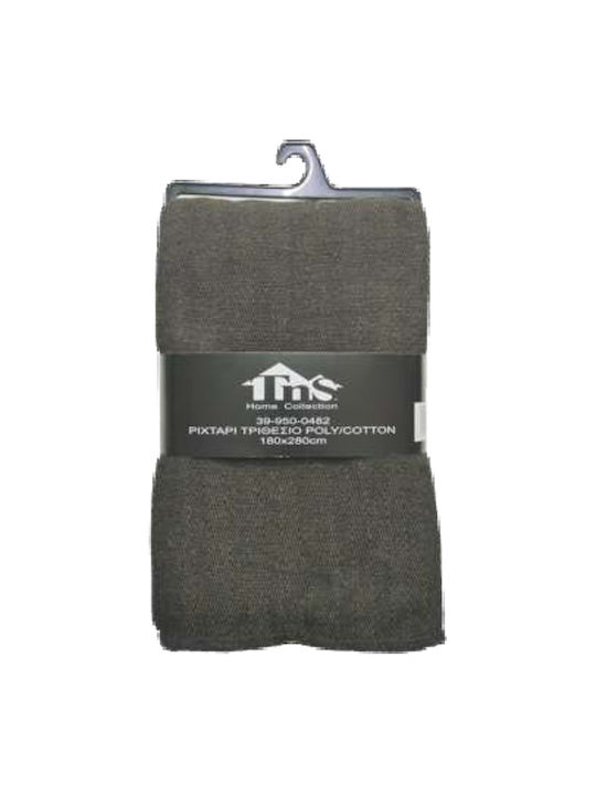 TnS Ριχτάρι Τριθέσιου Καναπέ 180x280εκ Καφέ (39-958-0482)