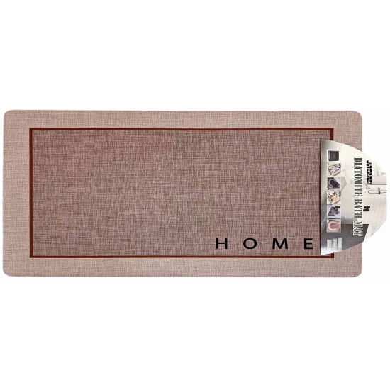 TnS Χαλάκι 'Home' Αντιολισθητικό Σε Καφέ Χρώμα 38x118cm (39-950-2453)