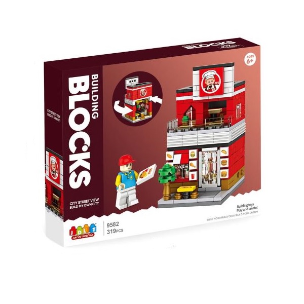 Τουβλάκια Κατάστημα Fast Food 319τμχ