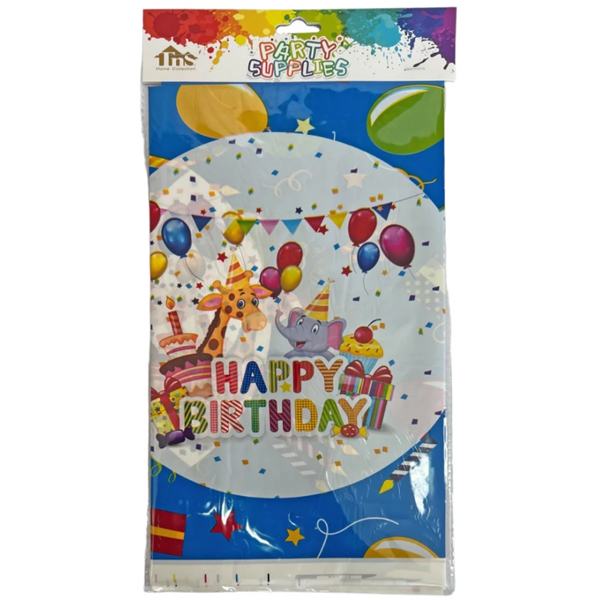 Τραπεζομάντηλο Party Χάρτινο Πολύχρωμο 137x183cm 4 Σχέδια (TnS 07-950-0111)