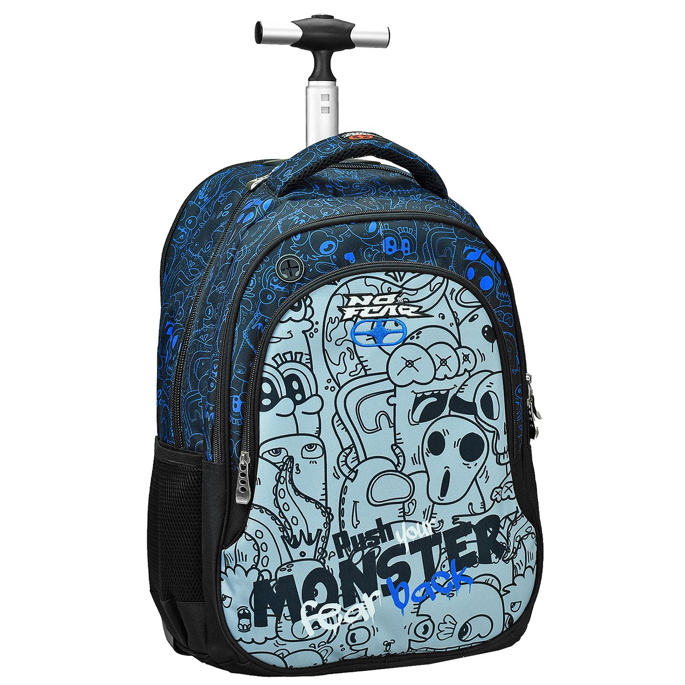 Τρόλεϊ Εφηβικό No Fear Monster 48x30x28cm