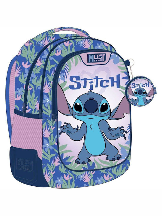 Τσάντα Πλάτης Δημοτικού Disney Stitch Must Team (000564813)