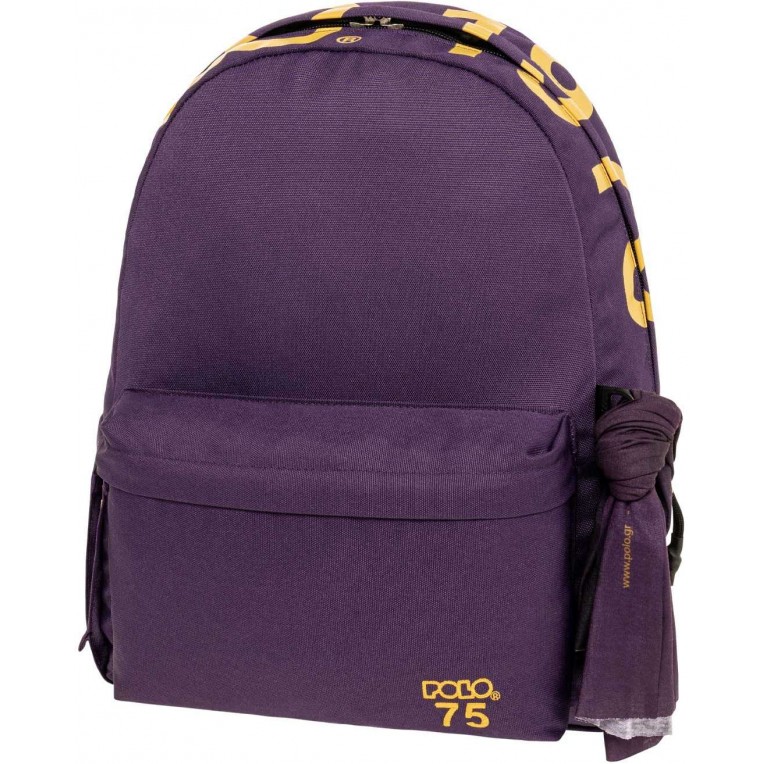 Polo Σακίδιο Πλάτης Εφηβική 75 Μωβ 901075-4700 (2025)