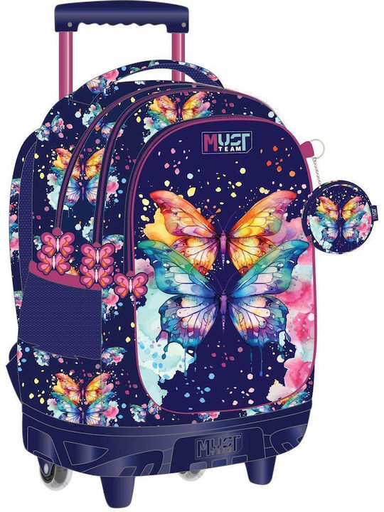 Τσάντα Trolley Δημοτικού Must Team Butterfly (000586196)