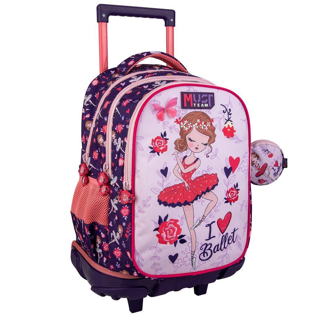 Τσάντα Trolley Δημοτικού Must Team I Love Ballet (000586195)