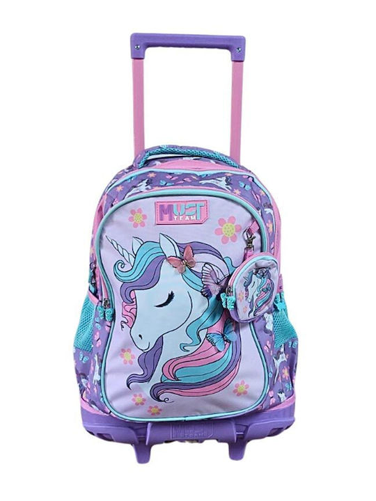 Τσάντα Trolley Δημοτικού Must Team Lovely Unicorn (000586284)