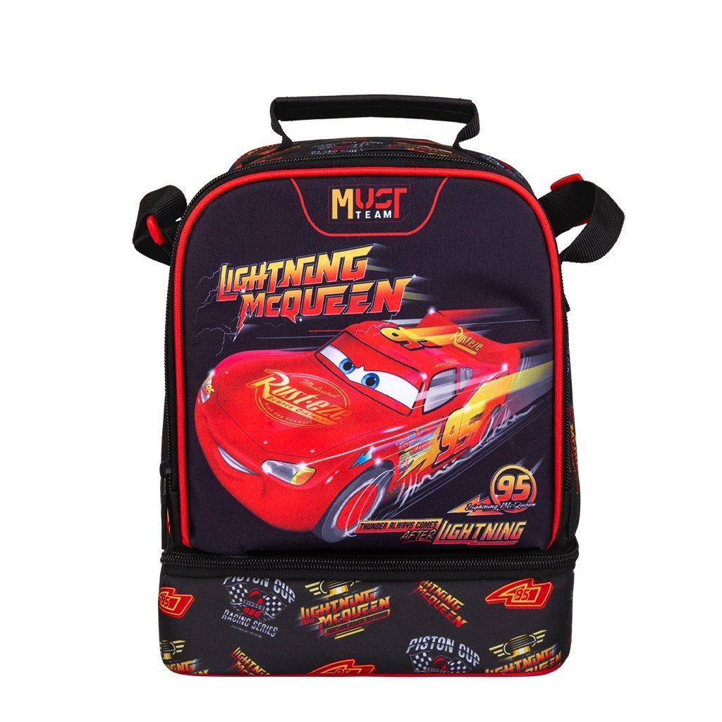 Τσαντάκι Φαγητού Must Team Disney Cars Lightning Mcqueen Ισοθερμικό 2 Θήκες (000565055)