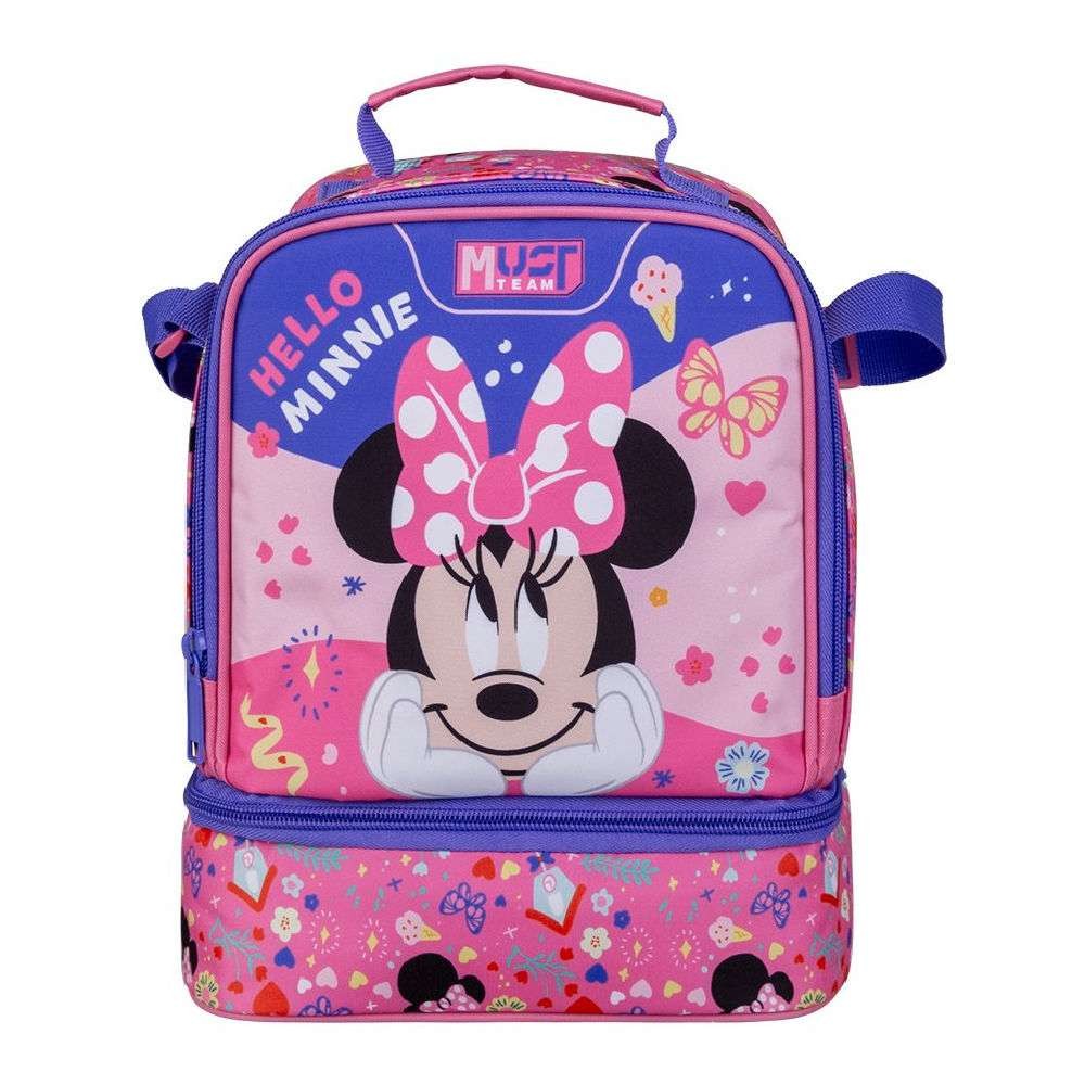 Τσαντάκι Φαγητού Must Team Disney Minnie Mouse Besties Forever Ισοθερμικό 2 Θήκες (000565053)