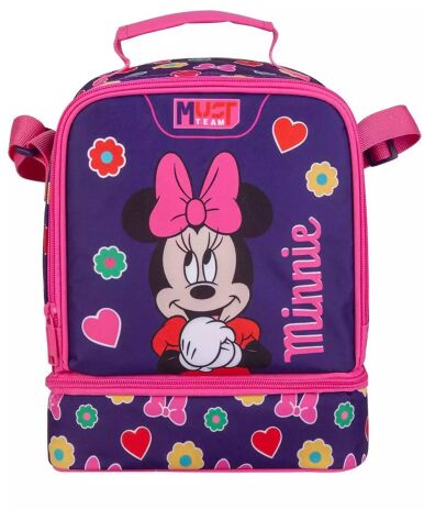 Τσαντάκι Φαγητού Must Team Minnie Cutie Ισοθερμικό 2 Θήκες (000565159)