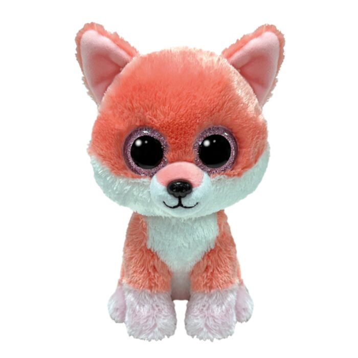 TY Beanie Boos Χνουδωτή Αλεπού Πορτοκαλί 15εκ (1607-37390)