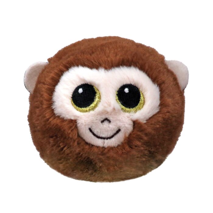TY Beanie Bouncers Banana Χνουδωτό Μπαλάκι που Αναπηδάει Μαϊμουδάκι Καφέ (1607-83011)