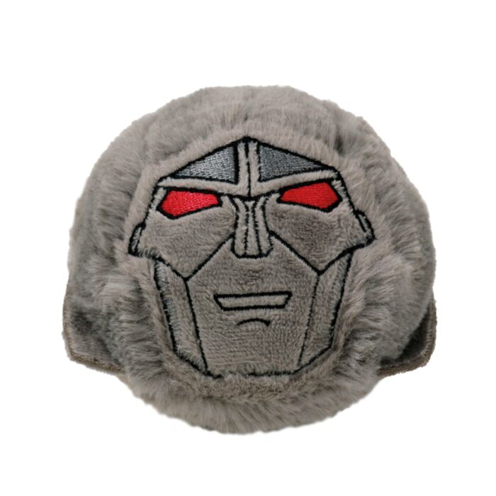 TY Beanie Bouncers Transformers Megatron Χνουδωτό Μπαλάκι που Αναπηδάει Γκρι (1607-83043)